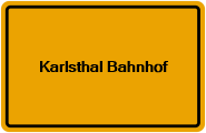 Grundbuchauszug Karlsthal Bahnhof